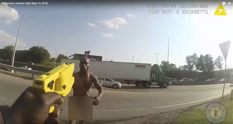 shooting naked|WATCH: Body cam video shows fatal shooting of naked man on I .